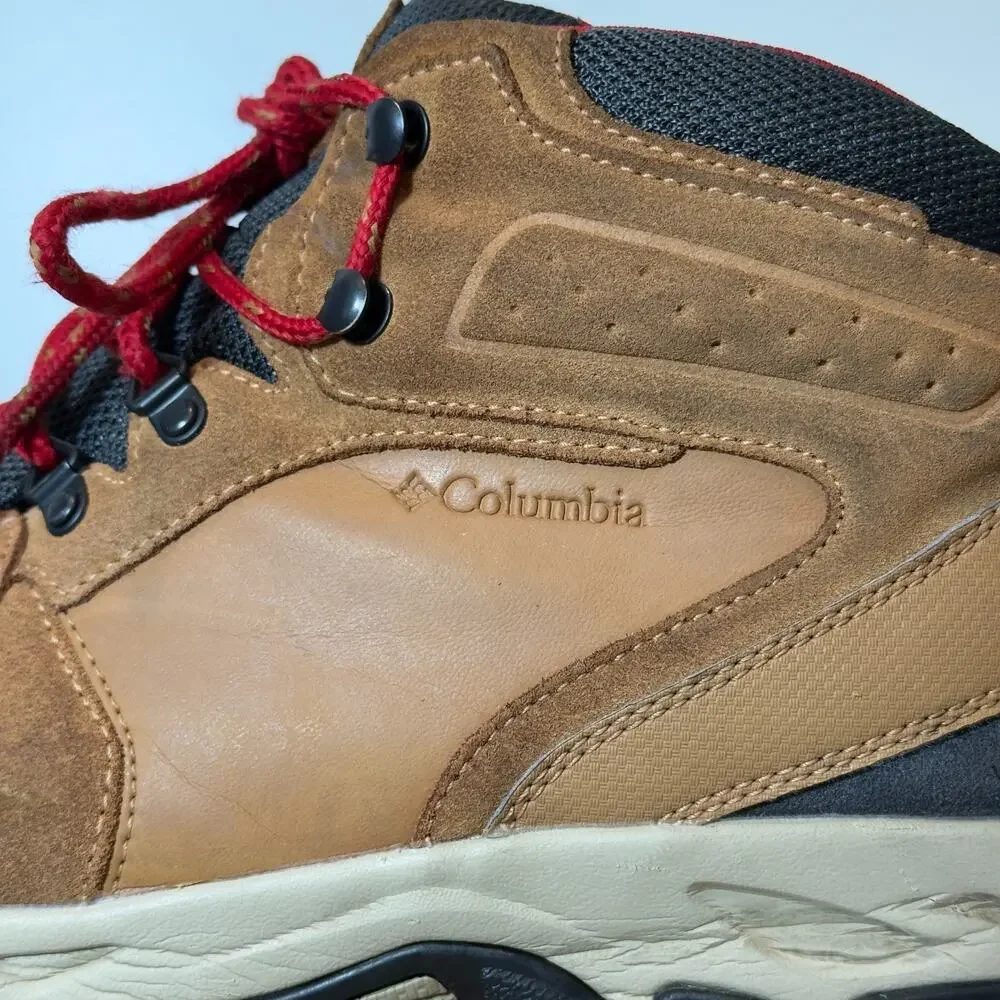 Columbia Newton Ridge Plus II Mens 13 Waterproof Suede Leather Hiking Boots
